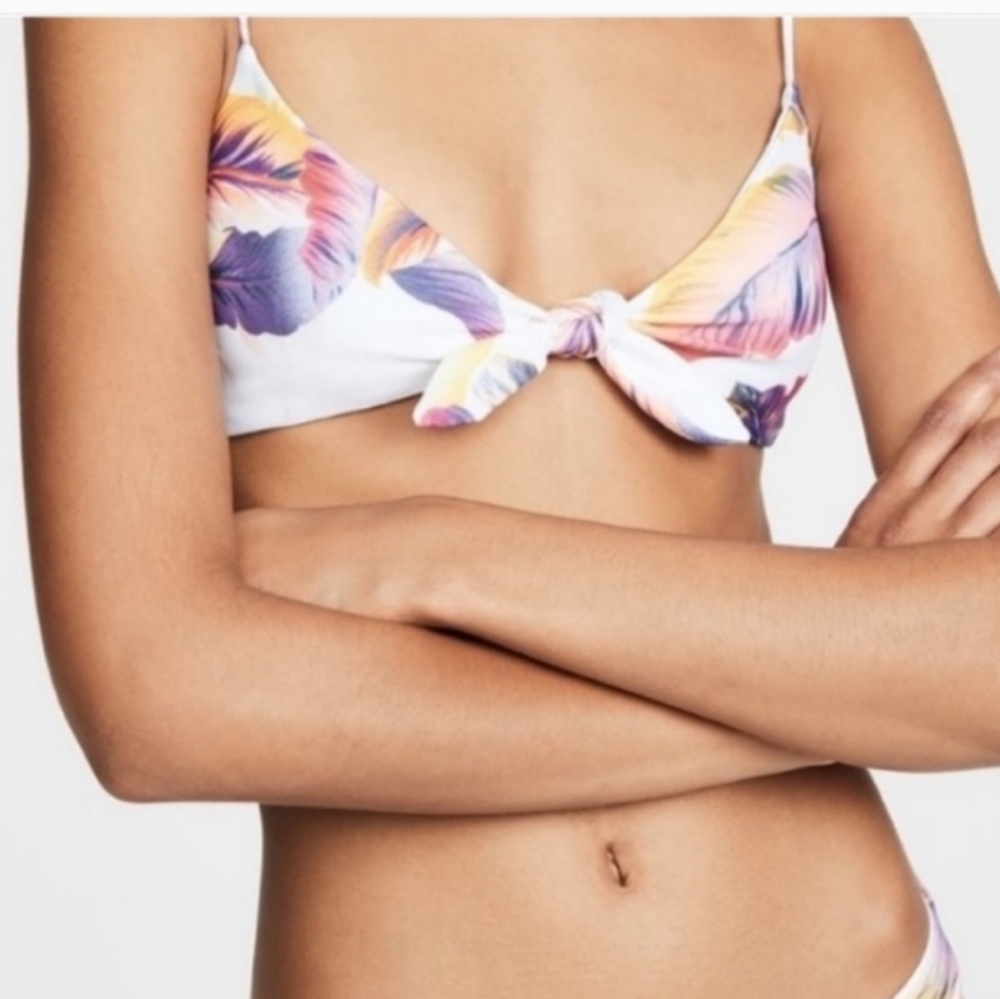 l*space tie front bikini top s (flashback top)